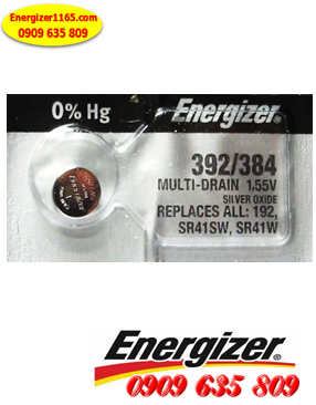 Energizer SR41SW; Pin đồng hồ  _Pin cúc áo 1.55v Energizer SR41SW Silver Oxide 